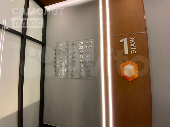 Квартира-студия, 34,5 м², 2/25 эт.