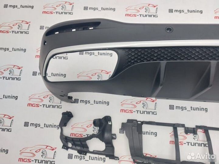 Диффузор 63 AMG Chrome на Mercedes GLS-Class X167