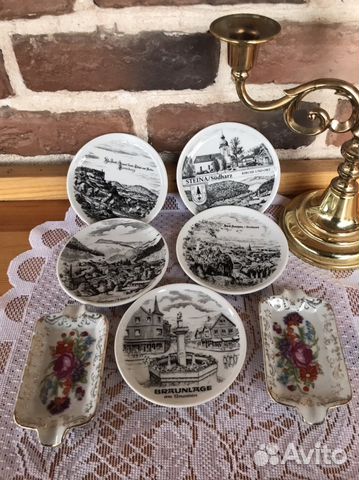 Маленькие тарелки Floss из Германии