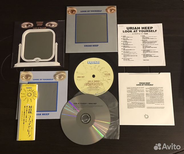 Uriah Heep SHM-CD, Japan, (mini-vinyl)