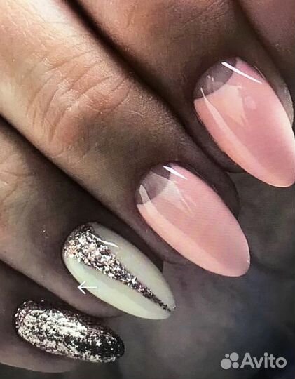 Наращивание ногтей, маникюр, педикюр, shellac