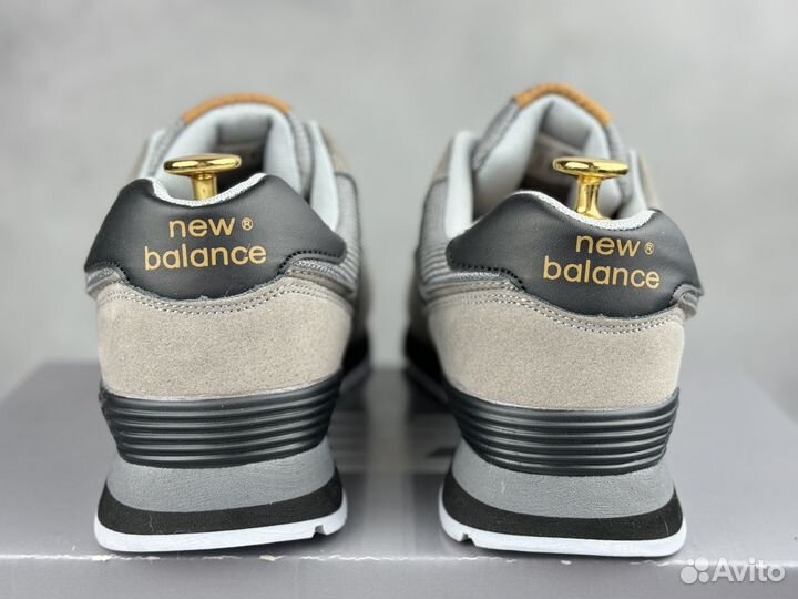 Мужские кроссовки New Balance 574 бежевые