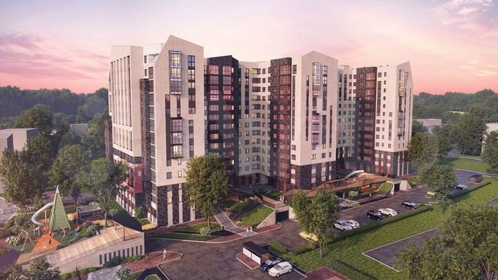 2-к. квартира, 67,4 м², 10/13 эт.