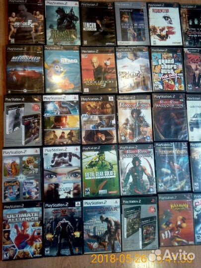 Игры для PlayStation1,2 бу