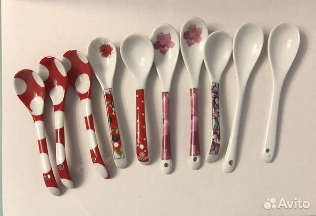 Набор керамических чайных ложек