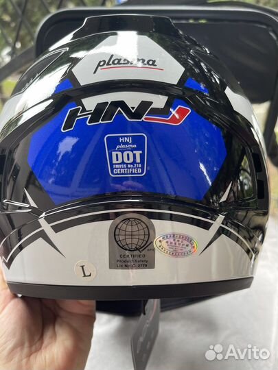 Мотошлем новый р.Л