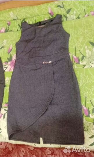 Школьная форма серая