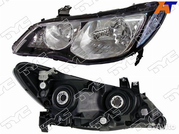 Фара honda civic, honda civic FD# 05-11, honda CR