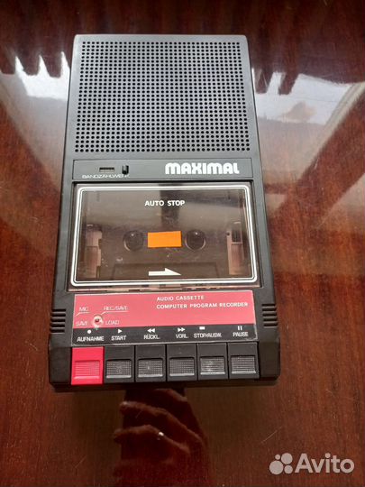Кассетный диктофон bandzahlwerk maximal