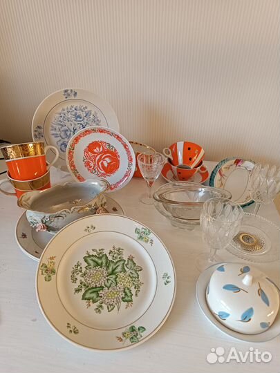 Чашки чайные Песочное Дулево