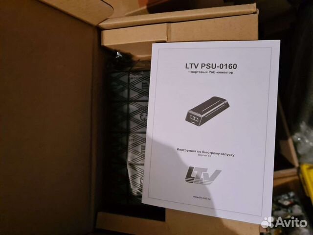 Poe инжектор LTV