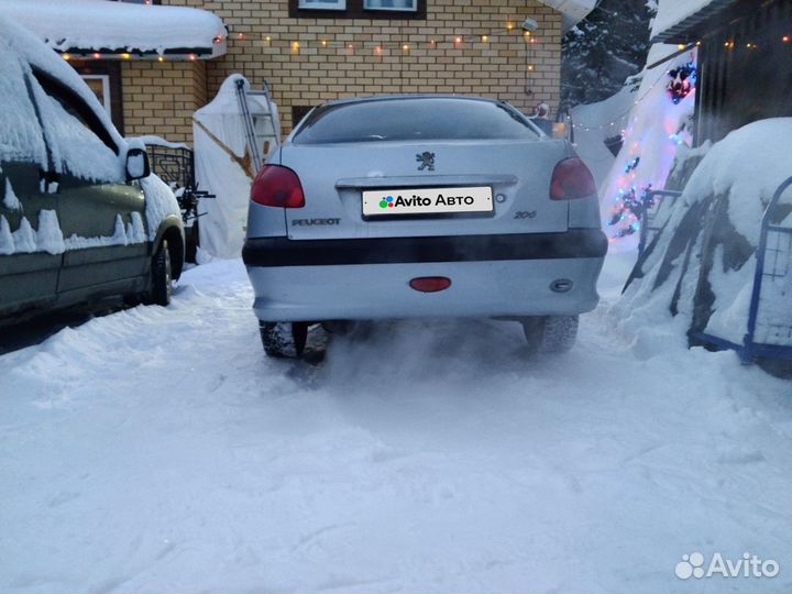 Peugeot 206 1.4 МТ, 2008, 160 000 км