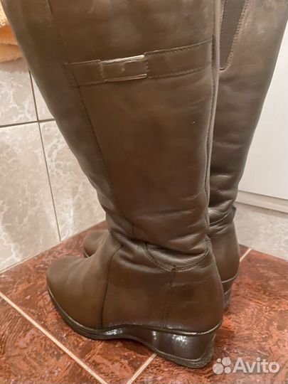 Сапоги зимние натуральная кожа 37, 38 размер