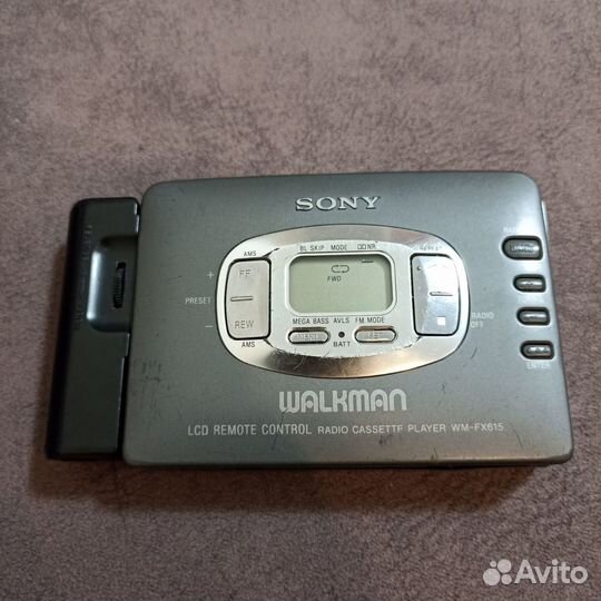 Кассетный плеер sony walkman wm fx 615