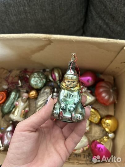 Елочные игрушки СССР