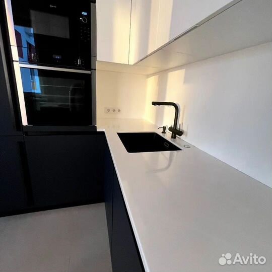 Столешница из искусственного камня (кварц, акрил)