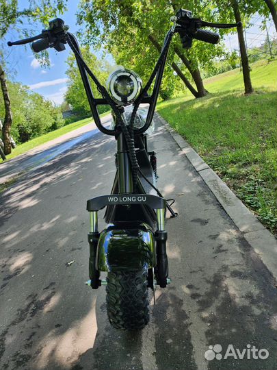 Электроскутер citycoco c2 pro