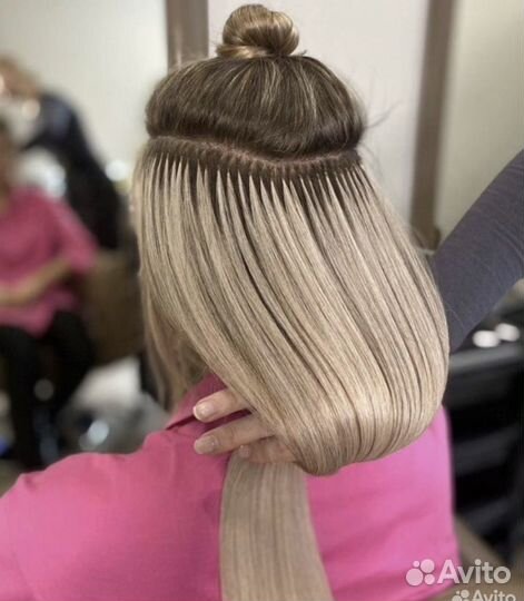 Наращивание волос под ключ