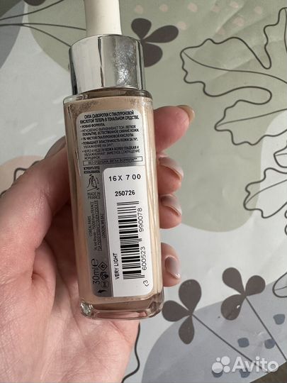 Гиалуроновая тональная сыворотка l'oreal paris