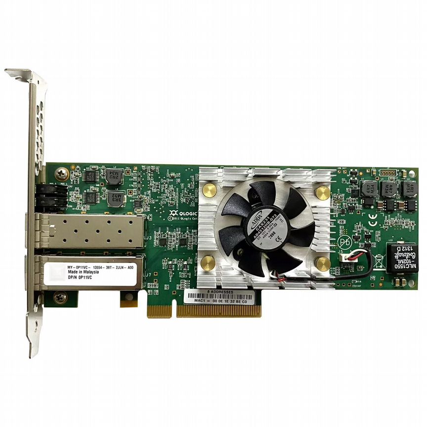 [QLE8262-CU-DEL] Сетевой Адаптер Dell Pci 10gb Qle8262-Cu-Del