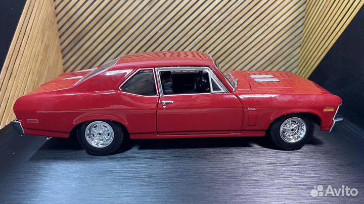 Chevrolet Nova SS 1970 Maisto Масштаб 1/18