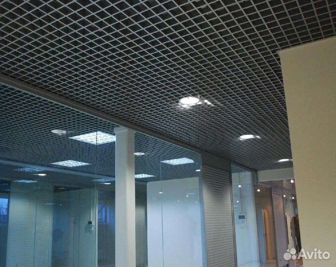 Потолок подвесной грильято