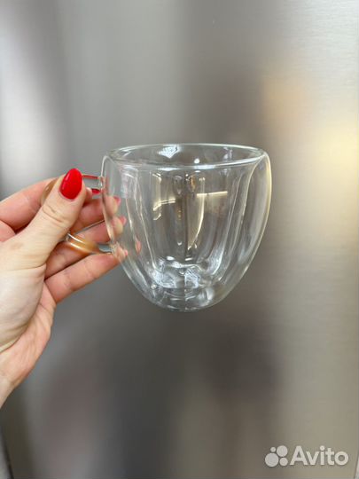 Кружка kuchenland двойное стекло