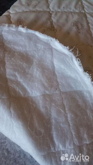 Матрасик для коляски 80*36+ простынка