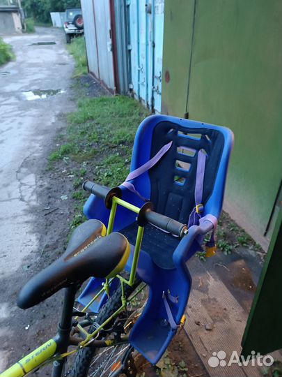 Детское велокресло на багажник