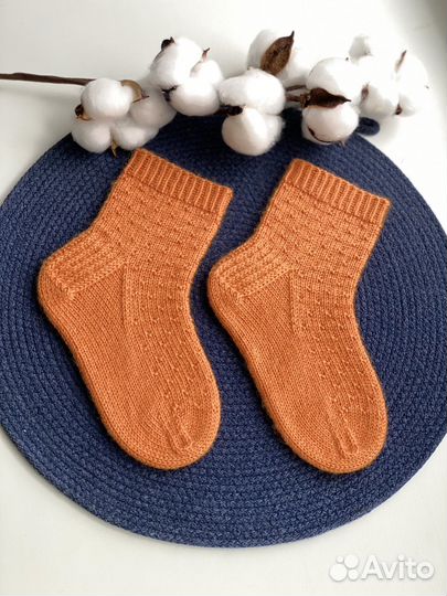 Шерстяные детские носки