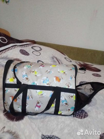 Сумка переноска для маленьких собак