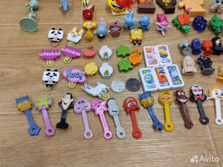 Игрушки из киндера пакетом