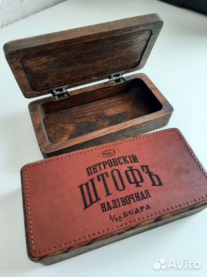 Счетница из массива дерева для кафе и ресторанов