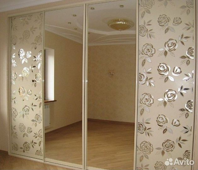 Шкаф с зеркалом доставка установка