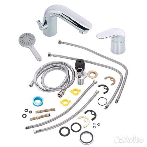 Orange M60-333cr смеситель на борт ванны, хром