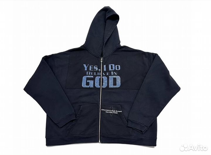 Худи ERD Yes, I Do Believe in GOD