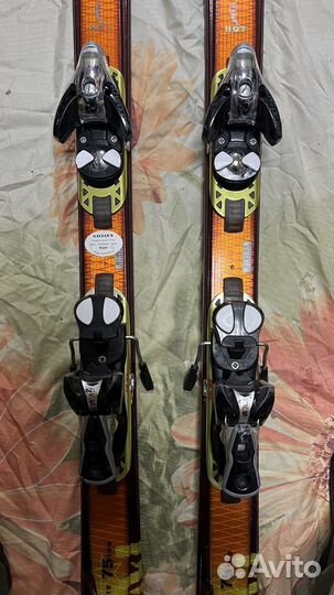 Горные лыжи с креплениями