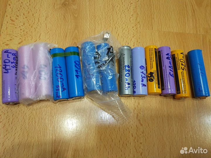 Аккумуляторы 18650 за вкусшянку