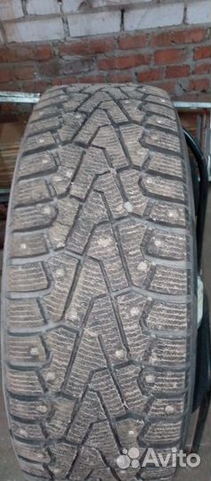 Колеса r16 в сборе зима-шипы