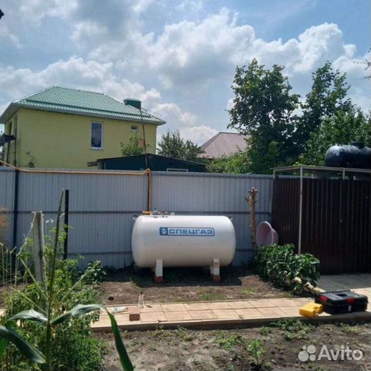 Газгольдер 1400л под ключ