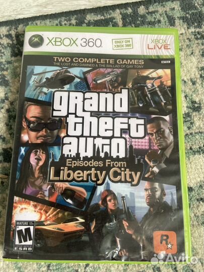 Диск grant theft auto4,2дополнения