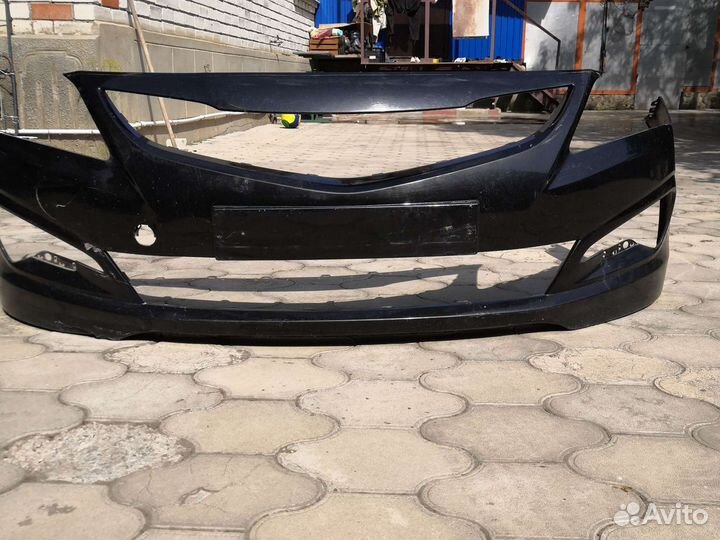 Бампер на солярис