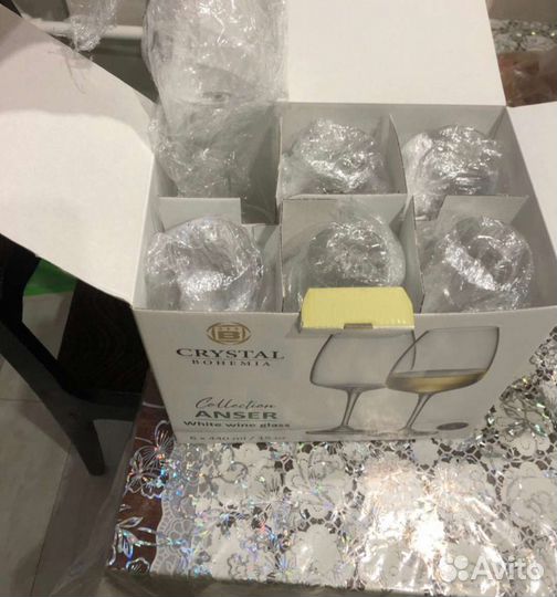 Набор бокалов для вина Bohemia