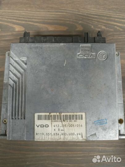 Мозги двс на Mercedes