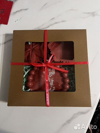 Декоративная шкатулка из гипса