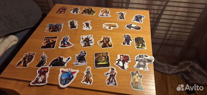 Warhammer наклейки