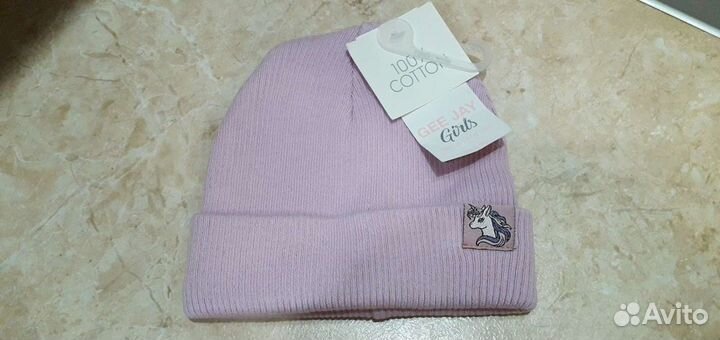 Шапка детская для девочки новая