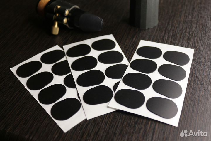 Наклейки на мундштук духовых (саксофон, кларнет)