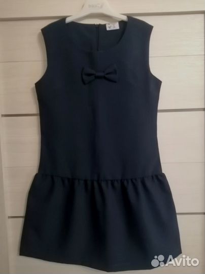 Школьные сарафаны 128-134. Цена за два