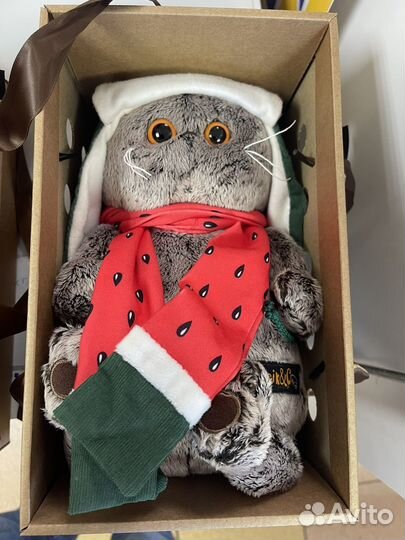 Кот Басик мягкая игрушка